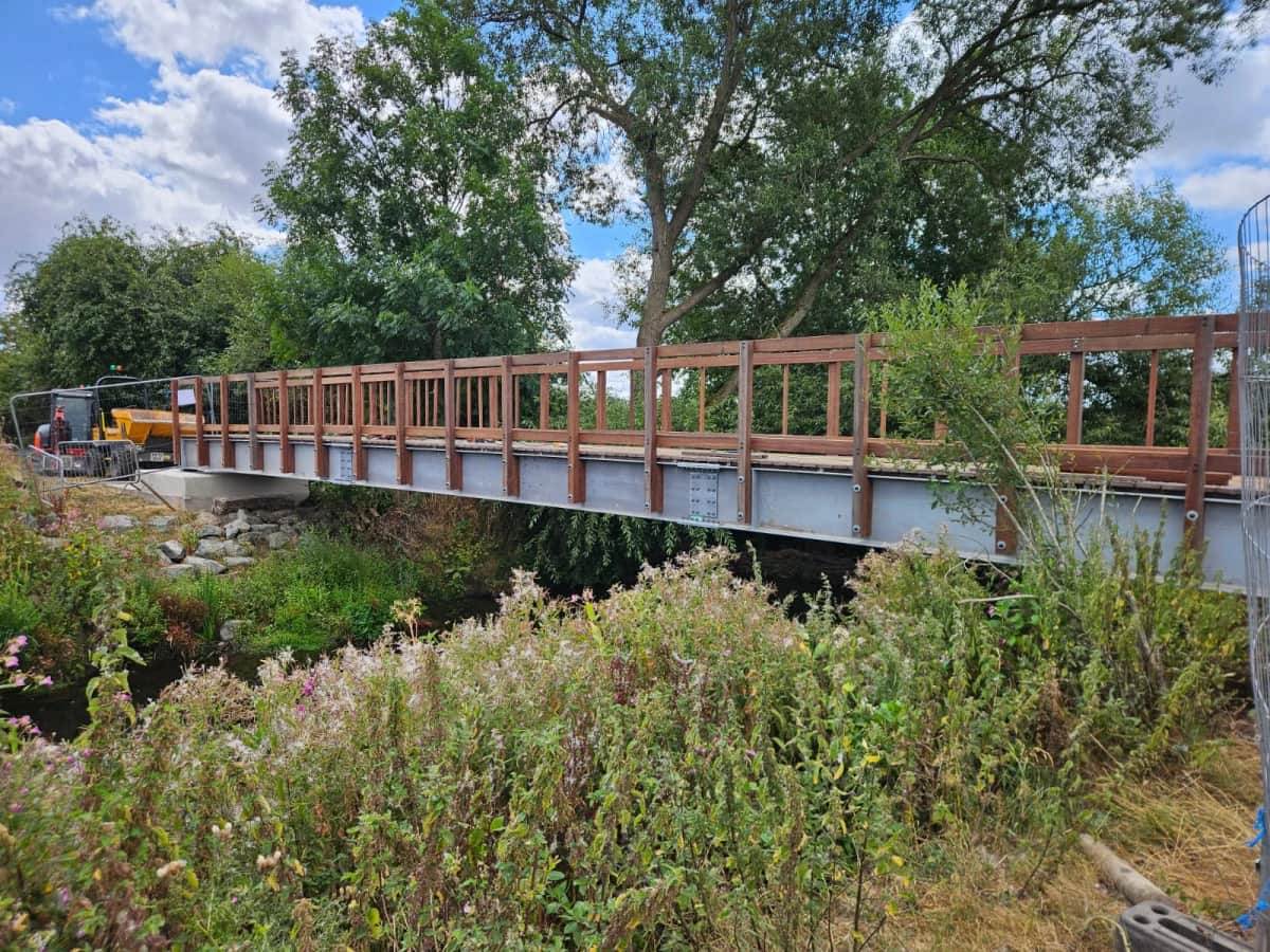 Burston Footbridge Reopens Near Stone This Month — Stone news photo