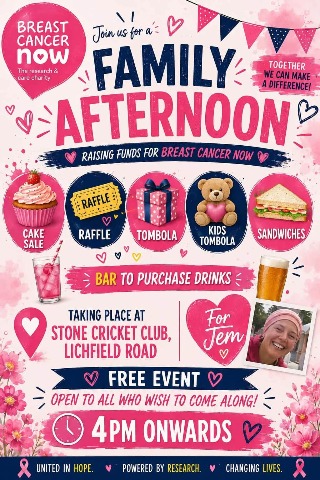 Stone Cricket Club Fundraiser for Jem — 21 August — Stone news photo
