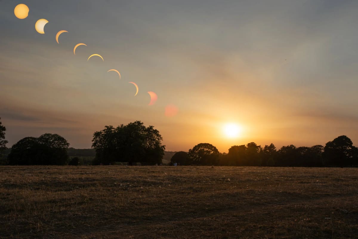 Stone’s Common Plot brings residents together for solar eclipse — Stone news photo (A Little Bit of Stone)