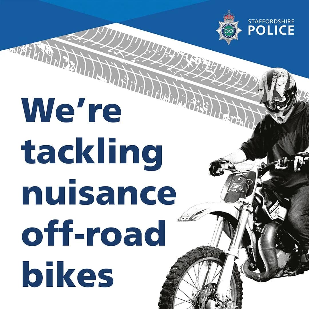 Police ask for information after nuisance bike reports in Stone — Stone news photo