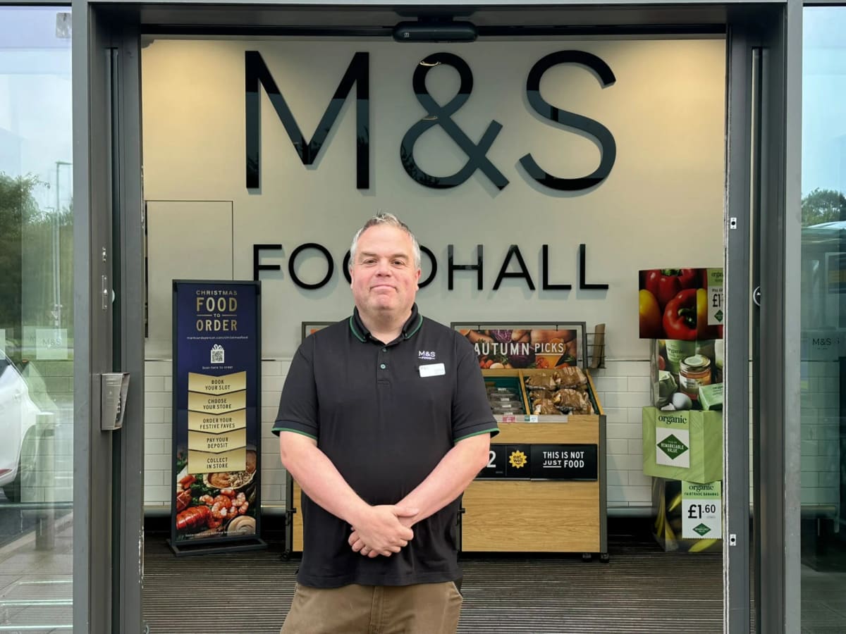 Stone M&S colleague marks more than 25 years with retailer — Stone news photo (A Little Bit of Stone)