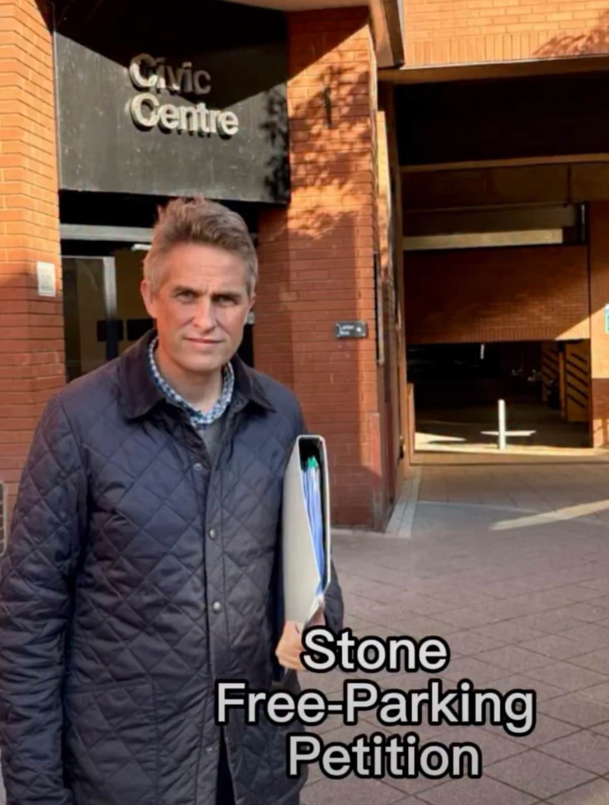 Stone MP Presents 1,800-Signature Parking Petition to Stafford Council — Stone news photo