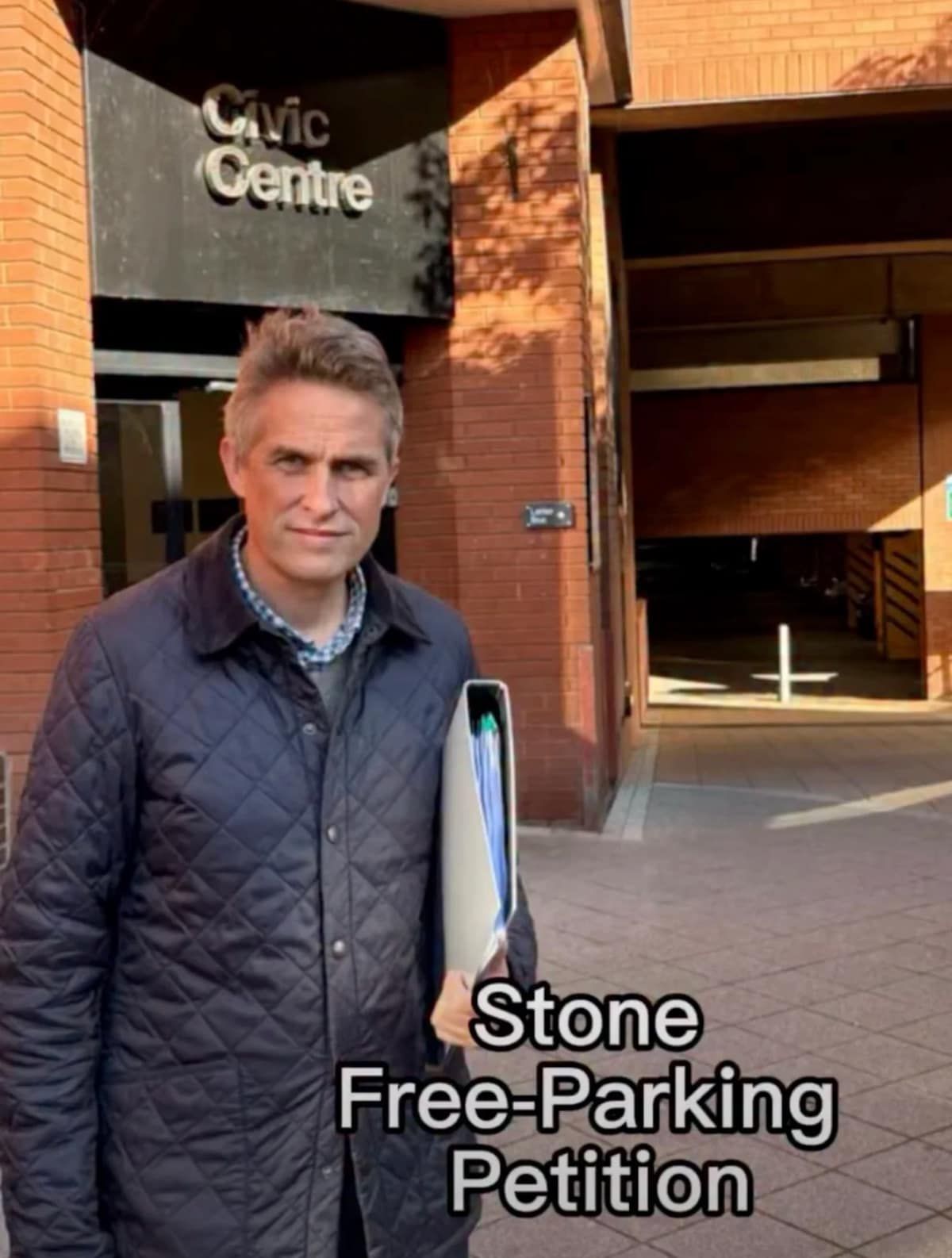 Stone MP Presents 1,800-Signature Parking Petition to Stafford Council — Stone news photo