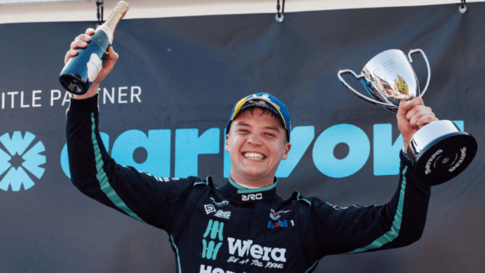 Stone Racing Driver Will Jenkins Leads Porsche Cup Season — Stone news photo (BBC Stoke & Staffordshire)